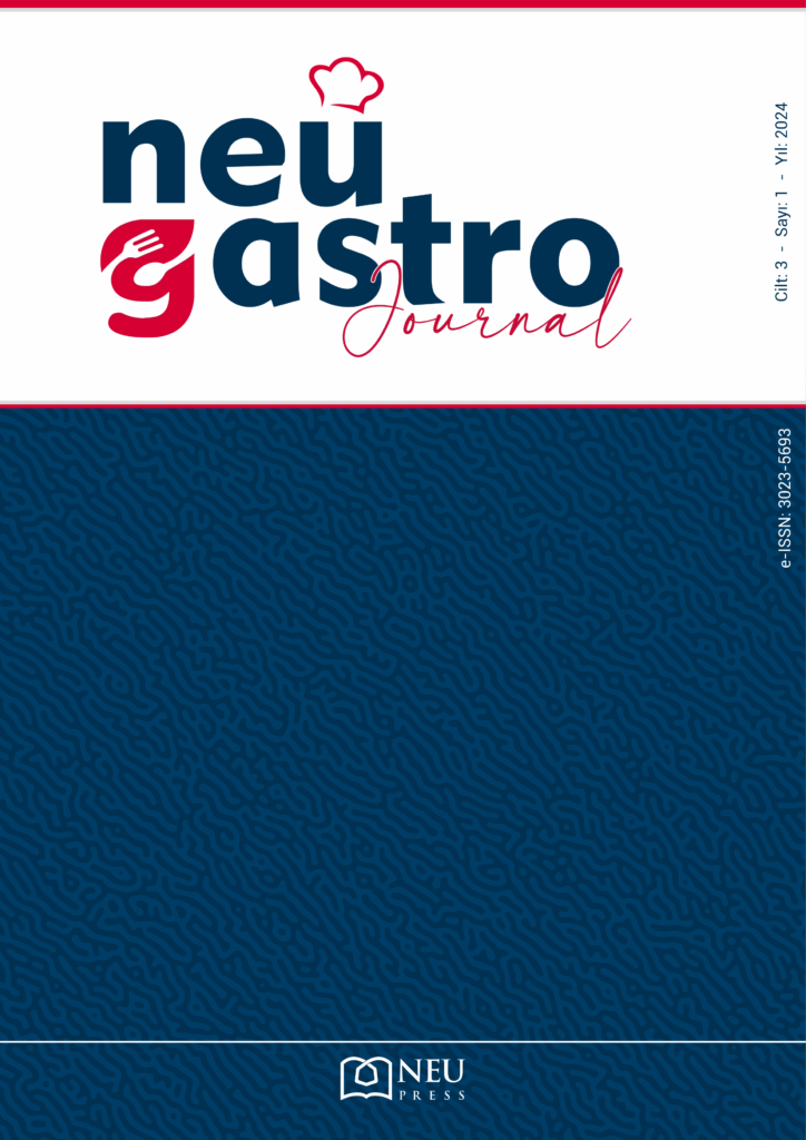 Neu Gastro Dergisi — journal cover