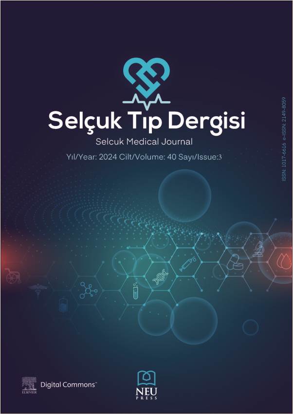 Selçuk Tıp Dergisi — journal cover